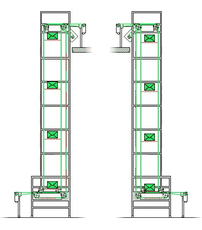 S-Conveyor UP and DOWN